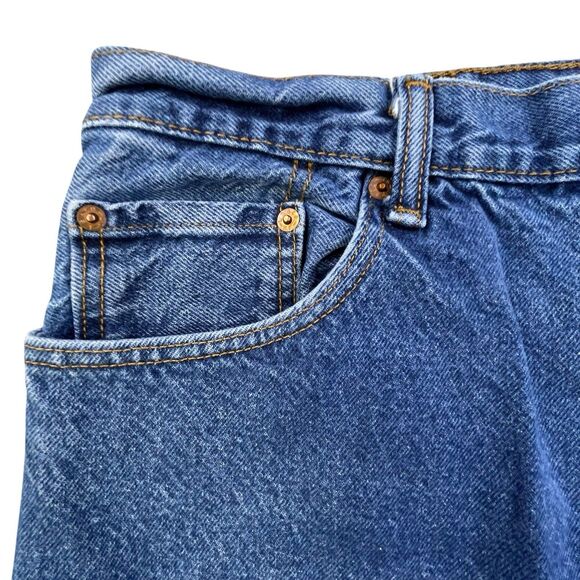 Levis 517 Bootcut Jeans Mens 40x32 Blue Denim Medium Wash Western Workwear - Picture 3 of 14